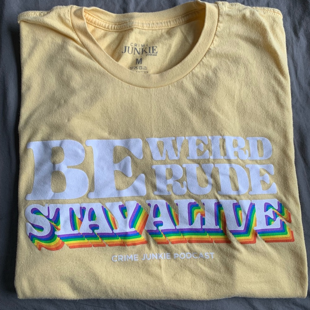 Crime Junkie Podcast Pride Shirt